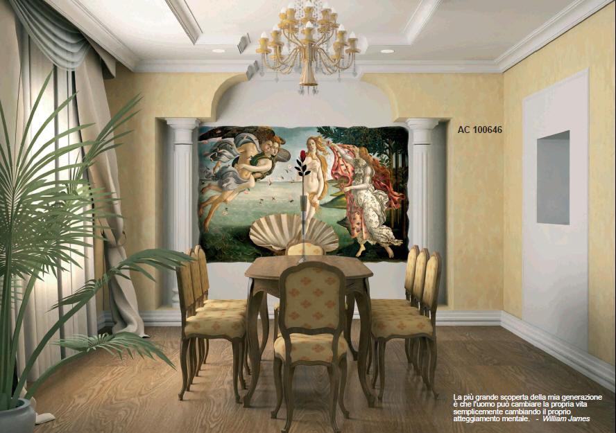 Galleria di affreschi a tema Arte Classica
